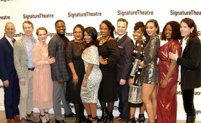 Harold Wolpert, Kamilah Forbes, Lynn Nottage and Paige Evans Photo