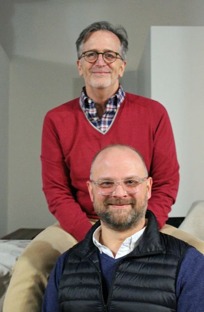 Tim Pinckney and Carl Andress. Photo