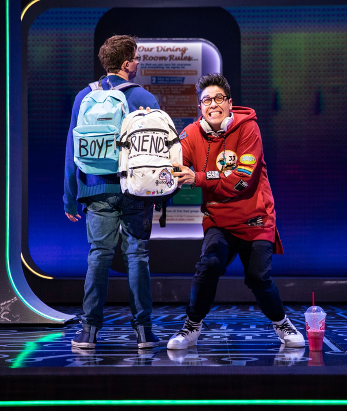 WILL ROLAND and GEORGE SALAZAR at 