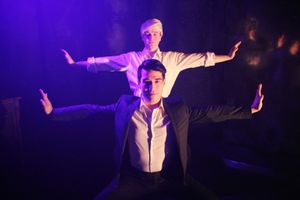 Scott Shimizu and Collin Quinn Rice @ BroadwayWorld Scott Shimizu and Collin Quinn Rice Photo