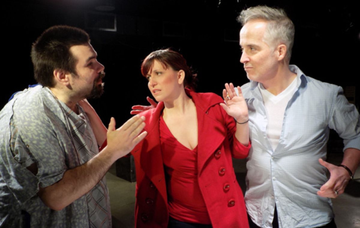 Nicholas Linnehan, Amy Liszka and Tim Connell at 