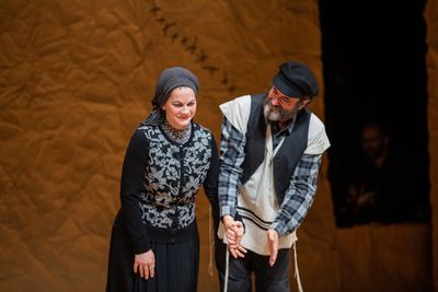 Steven Skybell and Jennifer Babiak Photo