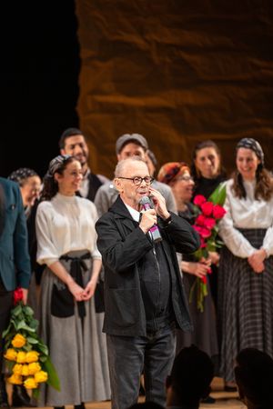 Joel Grey and Cast of FIDDLER ON THE ROOF @ BroadwayWorld Joel Grey and Cast of FIDDLER ON THE ROOF Photo