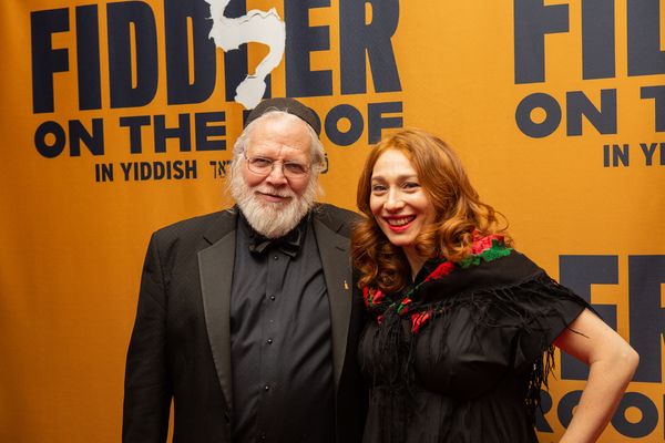 Zalman Mlotek and Regina Spektor Photo
