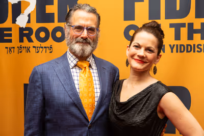 Steven Skybell and Jennifer Babiak Photo