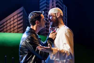 Fabrizio Santino (Tony) and Sam Frenchum (Mark/Abdullah) Photo