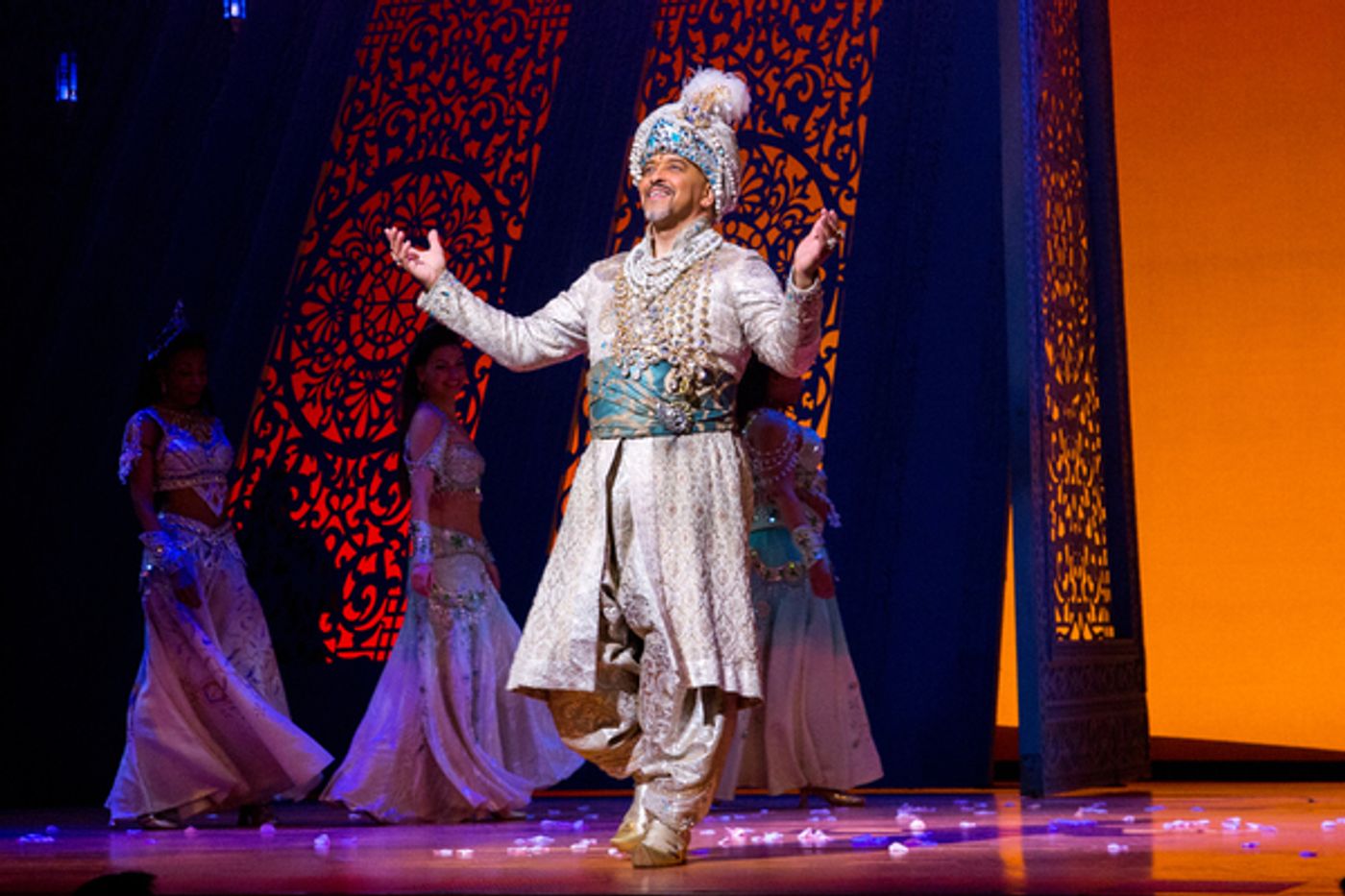 Photo Coverage: Ainsley Melham, Michael James Scott, and Mike Longo Join Cast of ALADDIN  Image