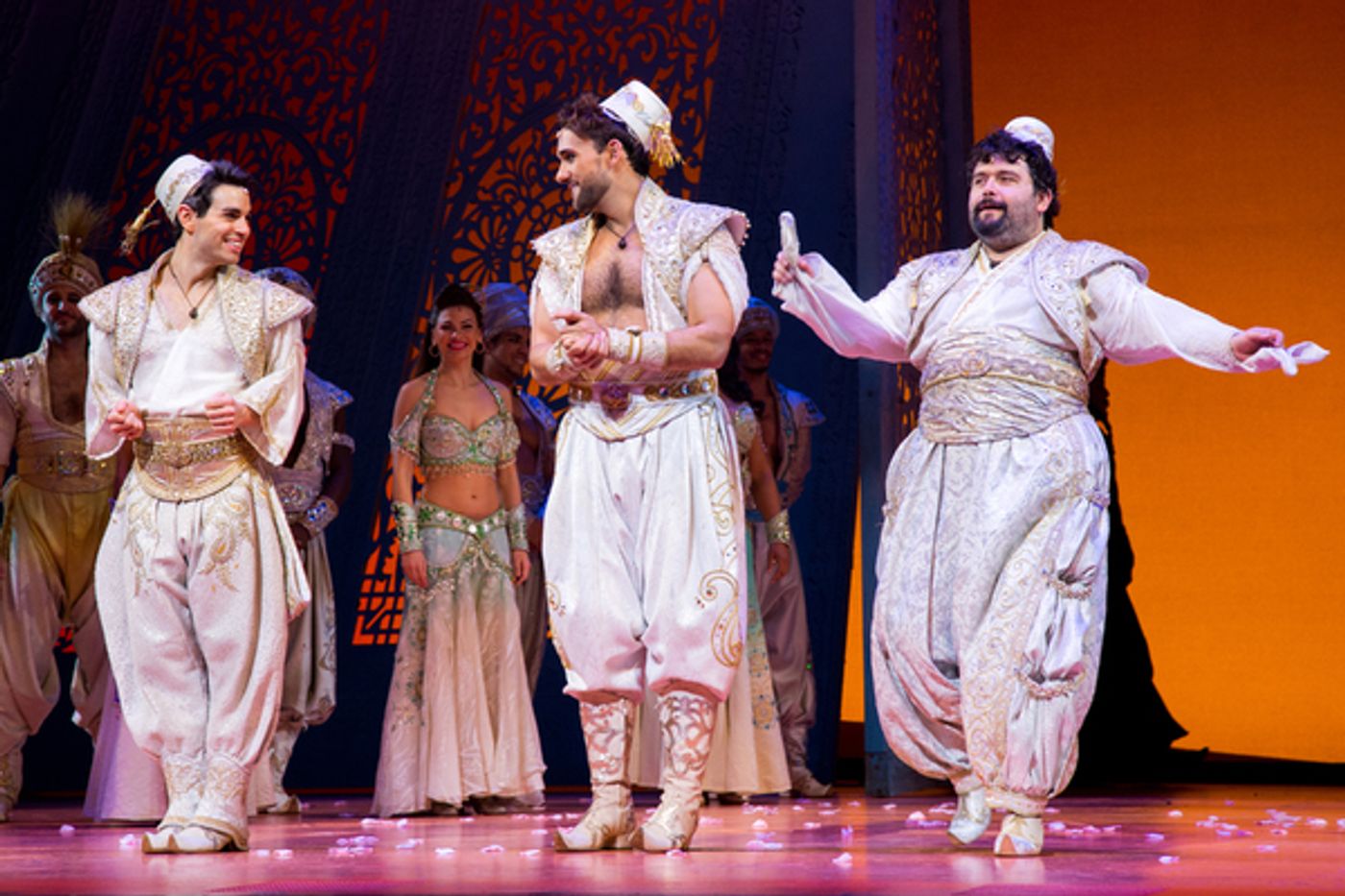 Photo Coverage: Ainsley Melham, Michael James Scott, and Mike Longo Join Cast of ALADDIN Photo Coverage: Ainsley Melham, Michael James Scott, and Mike Longo Join Cast of ALADDIN Image
