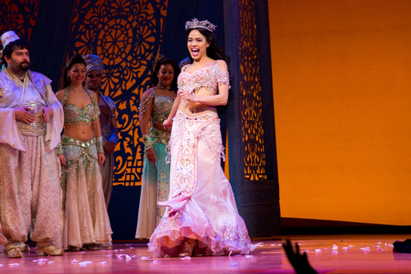 Photo Coverage: Ainsley Melham, Michael James Scott, and Mike Longo Join Cast of ALADDIN  Image