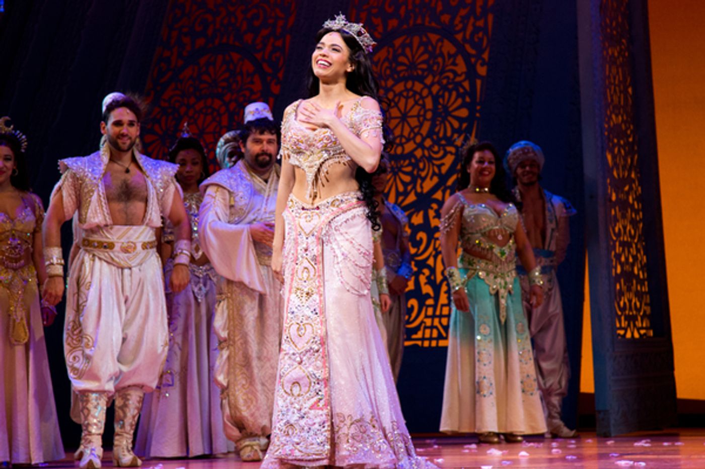 Photo Coverage: Ainsley Melham, Michael James Scott, and Mike Longo Join Cast of ALADDIN  Image