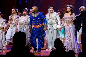 Mike Longo, Brian Gonzales, Michael James Scott, Ainsley Melham, Arielle Jacobs @ BroadwayWorld Mike Longo, Brian Gonzales, Michael James Scott, Ainsley Melham, Arielle Jacobs Photo