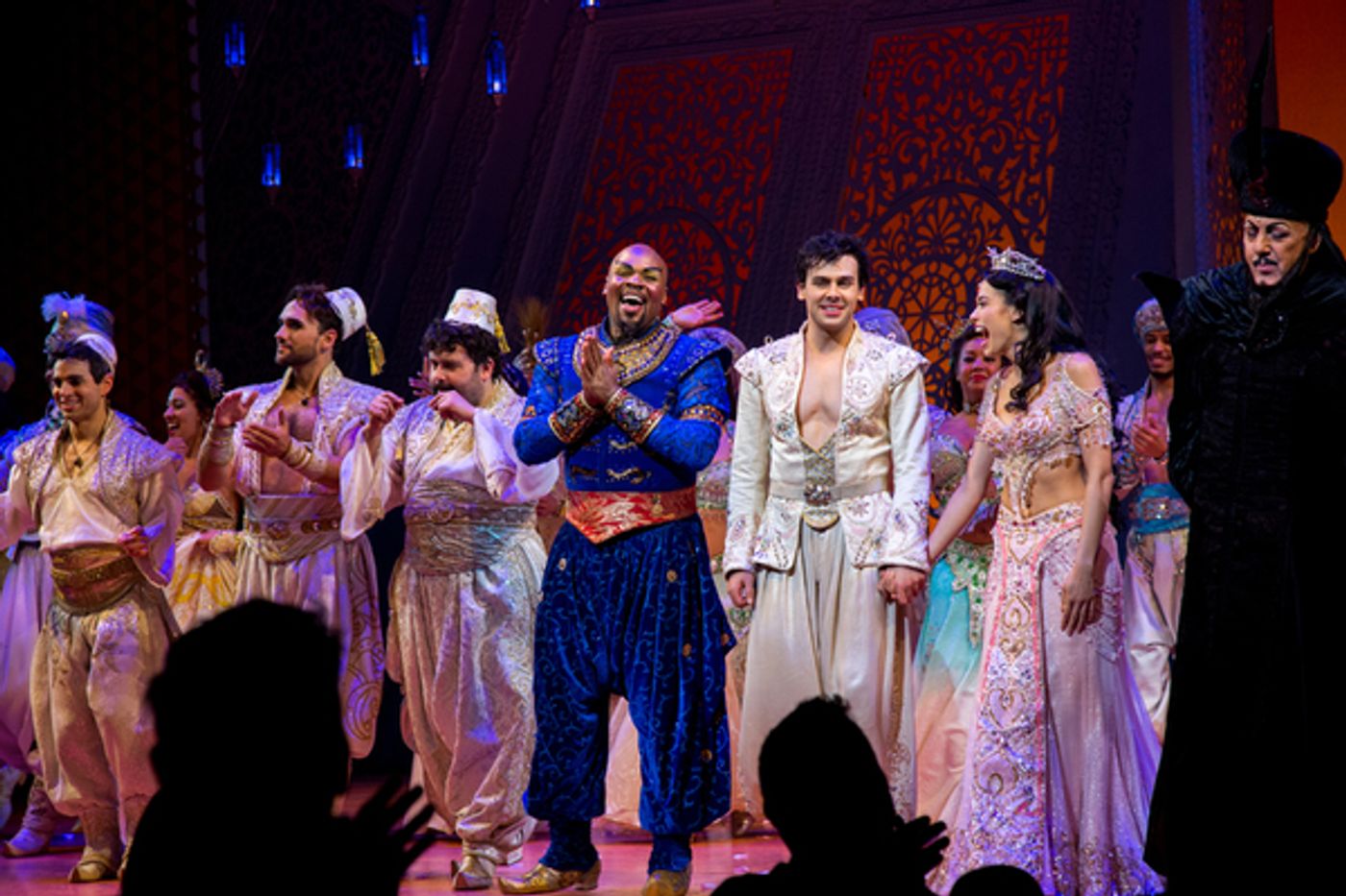 Photo Coverage: Ainsley Melham, Michael James Scott, and Mike Longo Join Cast of ALADDIN  Image