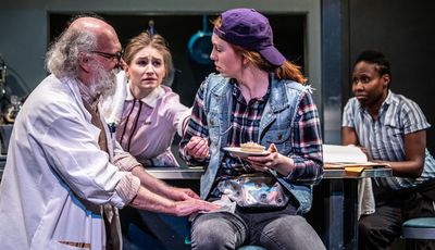 Michael Burnham, Leah Strasser, Maggie Cramer, Lormarev Jones Photo