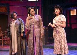 Yvette Caso, Paulette Ivory and Jenna Gillespie  Photo