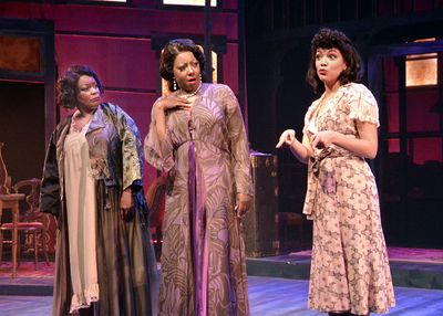 Yvette Caso, Paulette Ivory and Jenna Gillespie  Photo