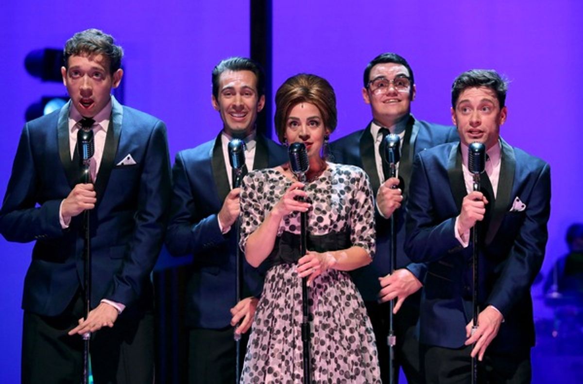 J. Thomas Miller, Trevor Shor, Marisa Matthews, 
Hunter Berecochea and Josey Montana McCoy at 