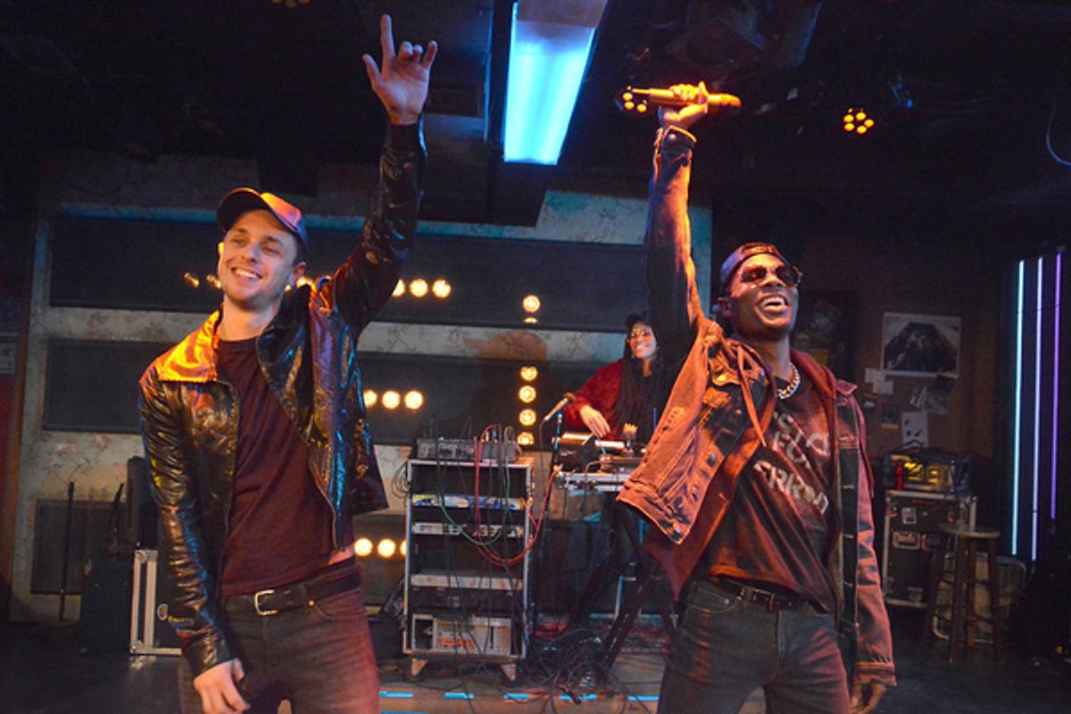 Chad Addison, Clarissa Thibeaux, Matthew Hancock at 