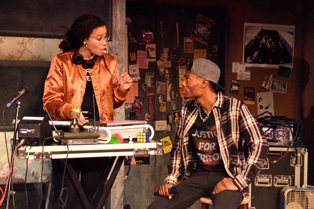 Clarissa Thibeaux and Matthew Hancock at 