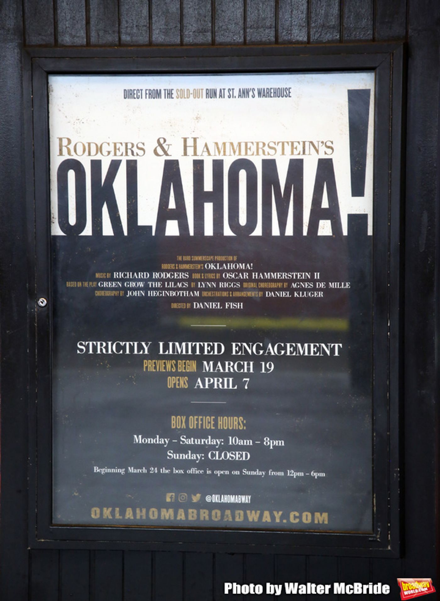 Up On The Marquee: OKLAHOMA! Heads to Broadway  Image