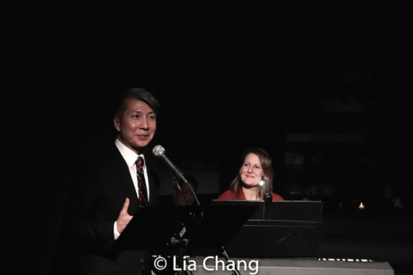 Photo Flash: Ali Ewoldt, Jonny Lee, Jr. And Alan Ariano Featured In Jason Ma's GOLD MOUNTAIN at MOCA's Lunar New Year Soiree Photo Flash: Ali Ewoldt, Jonny Lee, Jr. And Alan Ariano Featured In Jason Ma's GOLD MOUNTAIN at MOCA's Lunar New Year Soiree Image