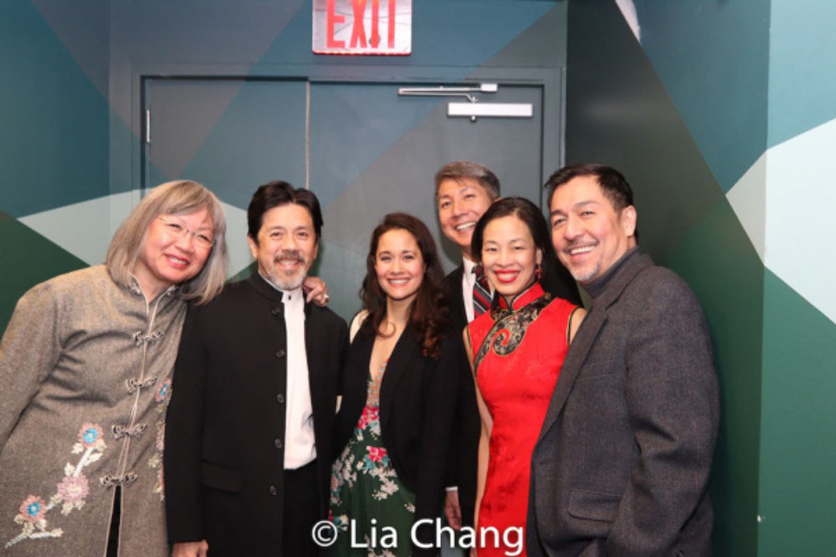 June Jee, Tony Jee, Ali Ewoldt, Jason Ma, Lia Chang and Alan Ariano. Photo by Garth Kravits at 