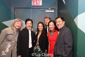 June Jee, Tony Jee, Ali Ewoldt, Jason Ma, Lia Chang and Alan Ariano. Photo by Garth K Photo