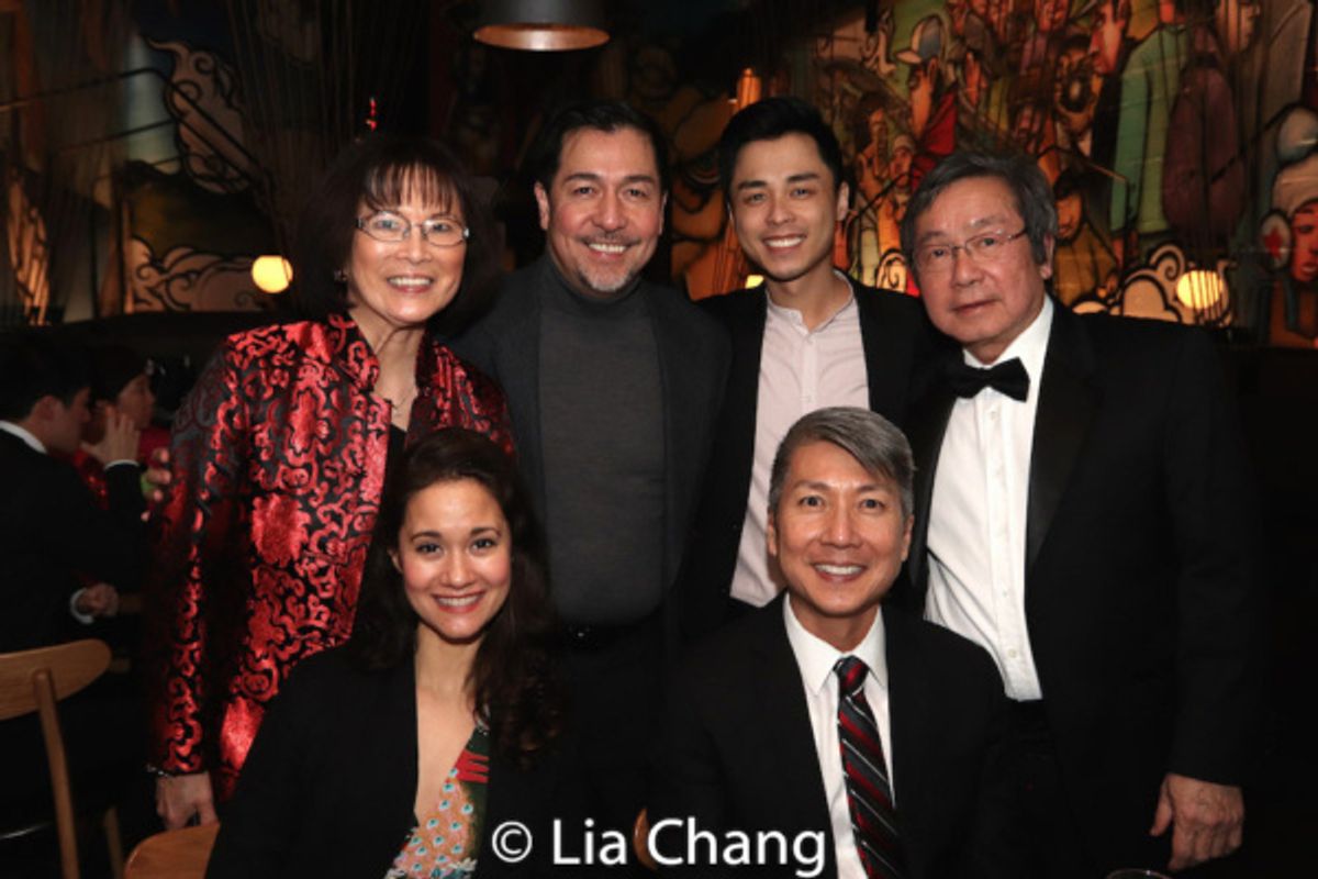 Ali Ewoldt, Lucy Kan, Alan Ariano, Jason Ma, Jonny Lee, Jr. Victor Kan at 