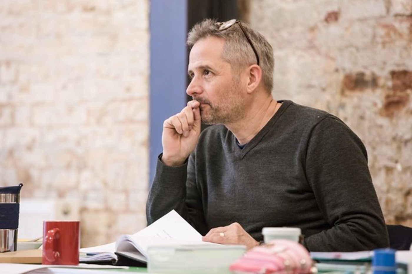 Photo Flash: Inside Rehearsal For THE RUBENSTEIN KISS at Southwark Playhouse  Image