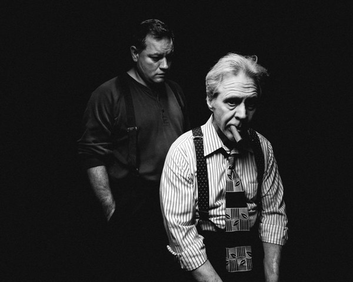 L-R: Todd Wojcik, Patrick Thornton at 