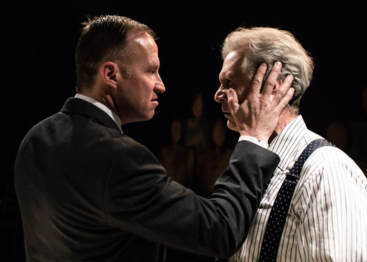 L-R: David Vogel, Patrick Thornton at 