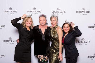 Susie McMonagle (Donna), Choreographer Jane Lanier, McKinley Carter (Tonya) and Eliza Photo