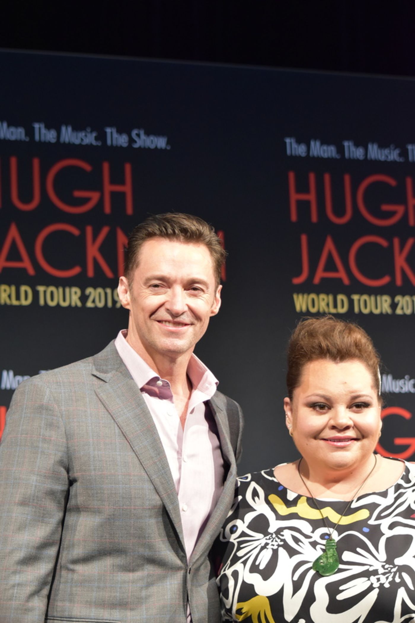 Photos/Videos: Watch Hugh Jackman Launch His World Tour in Australia with Keala Settle  Image