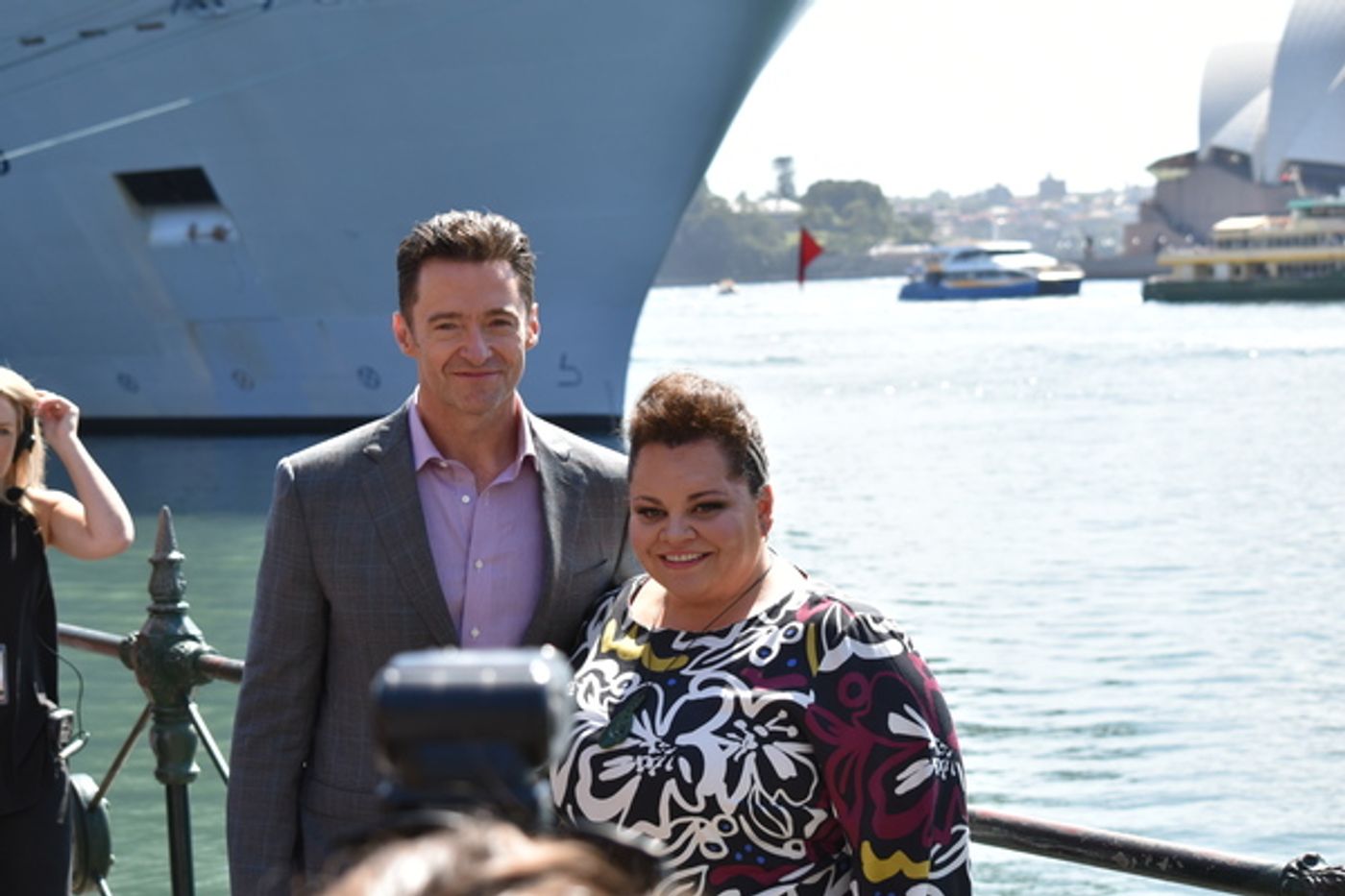 Photos/Videos: Watch Hugh Jackman Launch His World Tour in Australia with Keala Settle  Image