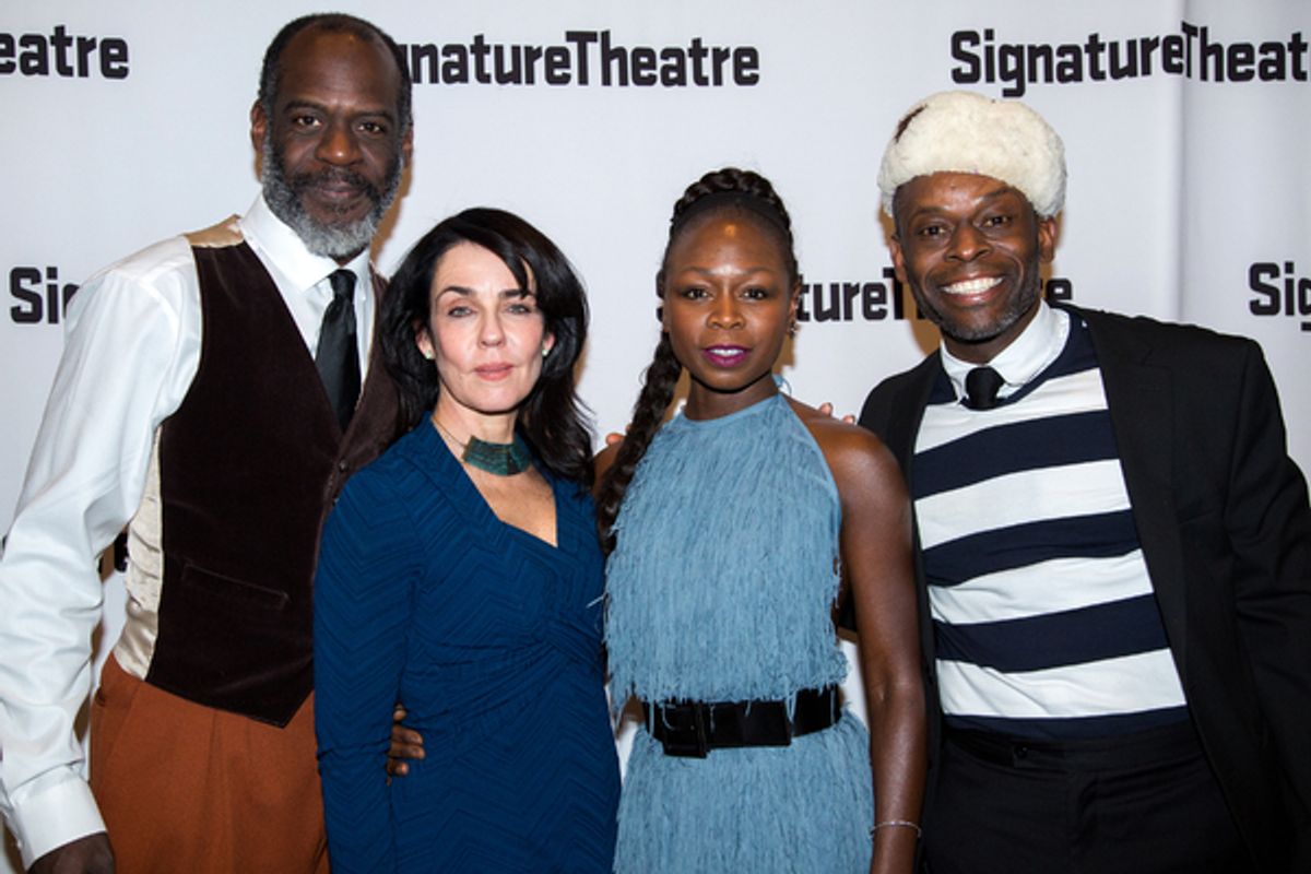 Thomas Silcott, Yael Farber, Zainab Jah, Sahr Ngaujah at 