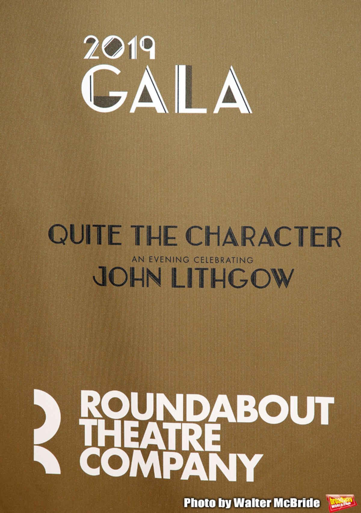 Roundabout Theatre Company's 2019 Gala honoring John Lithgow at 