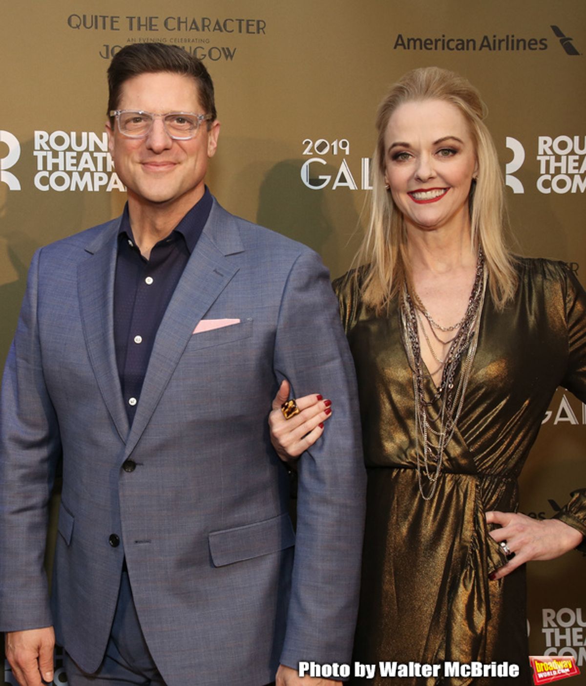 Christopher Sieber and Angie Schworer at 