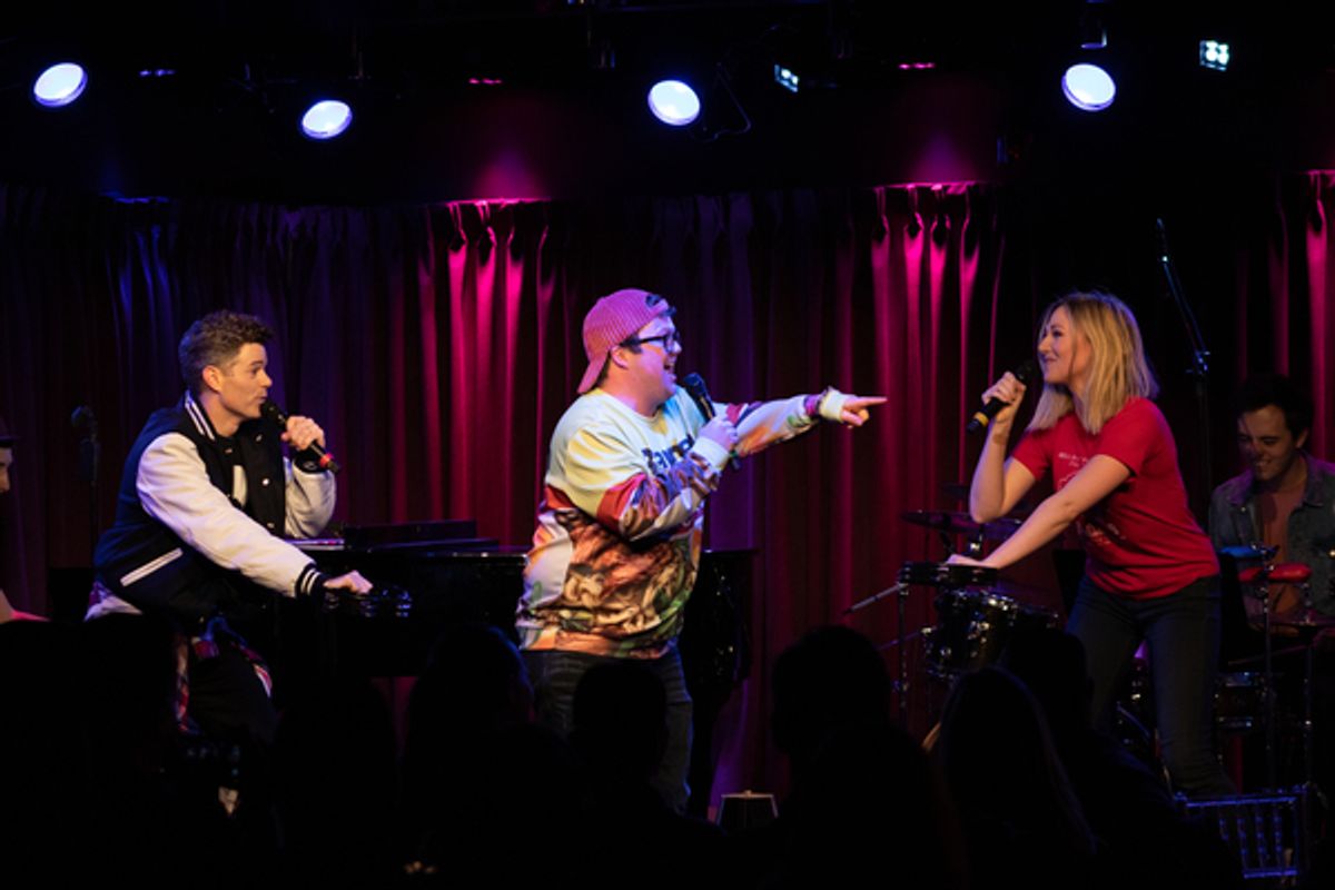 Jacob Ben Widmar, Cody Jamison Strand and Steffanie Leigh  at 