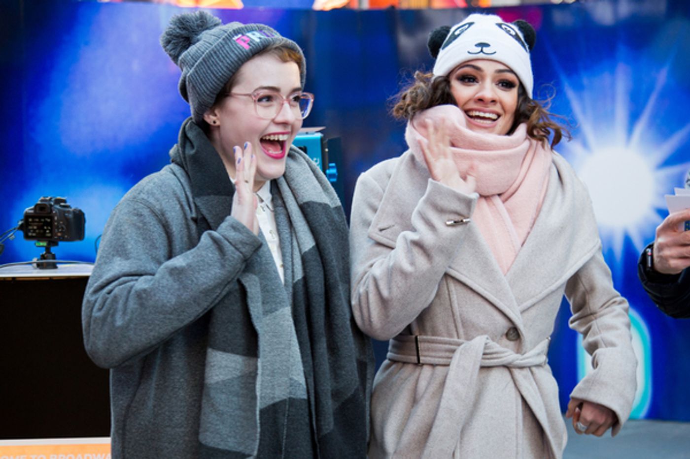 Photo Coverage: Joey McIntyre, Caitlin Kinnunen & Isabelle McCalla Help Kick Off Kids Night on Broadway in Times Square!  Image