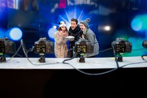 Isabelle McCalla, Joey McIntyre, Caitlin Kinnunen Photo