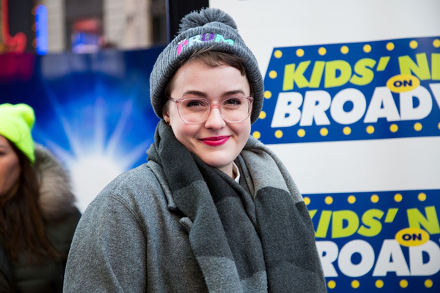Photo Coverage: Joey McIntyre, Caitlin Kinnunen & Isabelle McCalla Help Kick Off Kids Night on Broadway in Times Square!  Image
