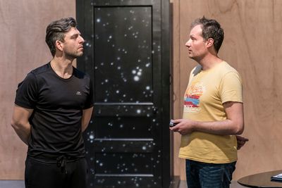 R Nicholas Karim and Neil Haigh Photo