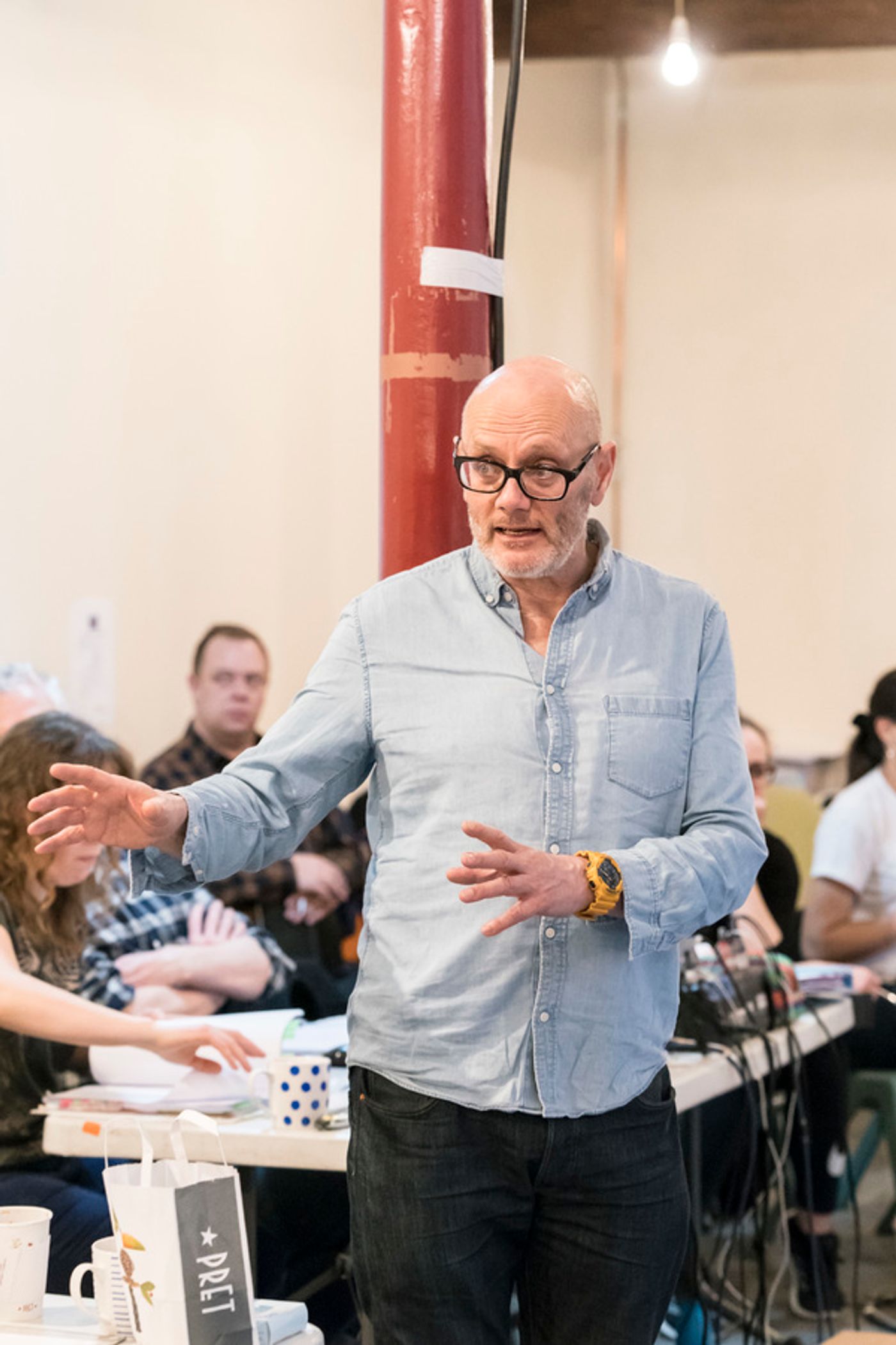 Photo Flash: In Rehearsal For The West End Transfer of THE TWILIGHT ZONE  Image