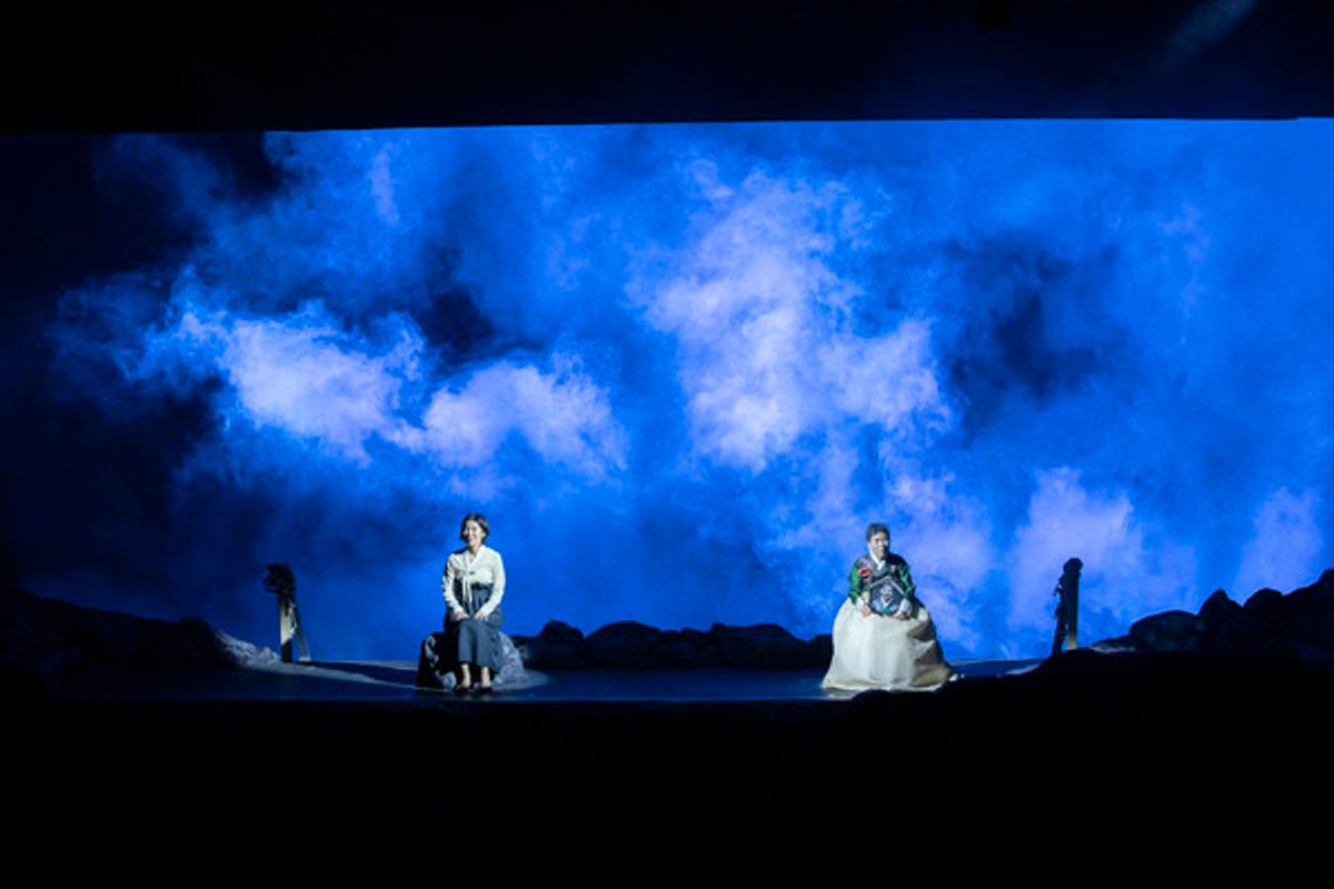 Jiehae Park and Wai Ching Ho in Endlings.
 at 