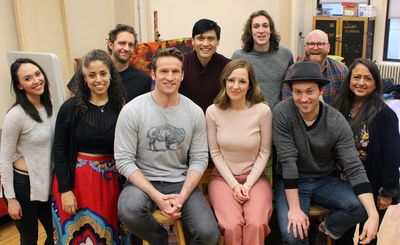 Belinda Allyn, Tatiana Wechsler, Colin Hanlon,Claybourne Elder, Paolo Montalban, Hann Photo