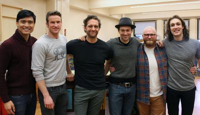 Paolo Montalban, Claybourne Elder, Conlin Hanlon, Bryce Pinkham, Jacob Keith Watson,  Photo