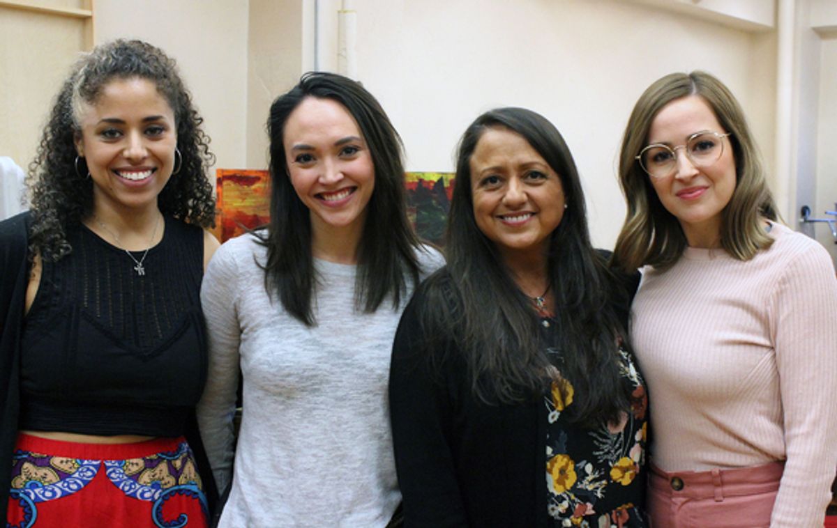 Tatiana Wechsler,Belinda Allyn, Natalie Toro, Hannah Elless. at 