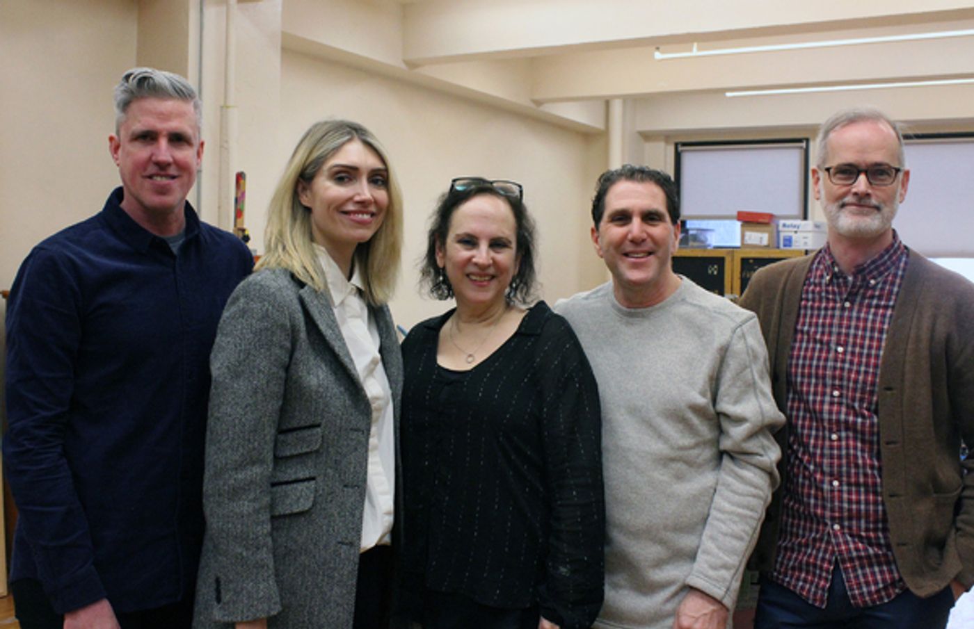 Photo Flash: Bryce Pinkham, Hannah Elless and More Head Into Rehearsal for BENNY & JOON At Paper Mill Playhouse Photo Flash: Bryce Pinkham, Hannah Elless and More Head Into Rehearsal for BENNY & JOON At Paper Mill Playhouse Image