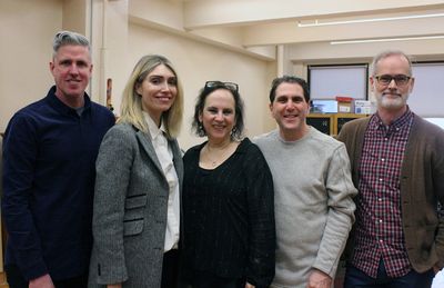 Scott Rink, Kirsten Guenther, Mindi Dickstein, Nolan Gasser, Jack Cummings III Photo