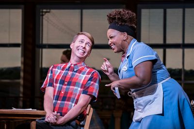 Jack McBrayer and Marisha Wallace Photo