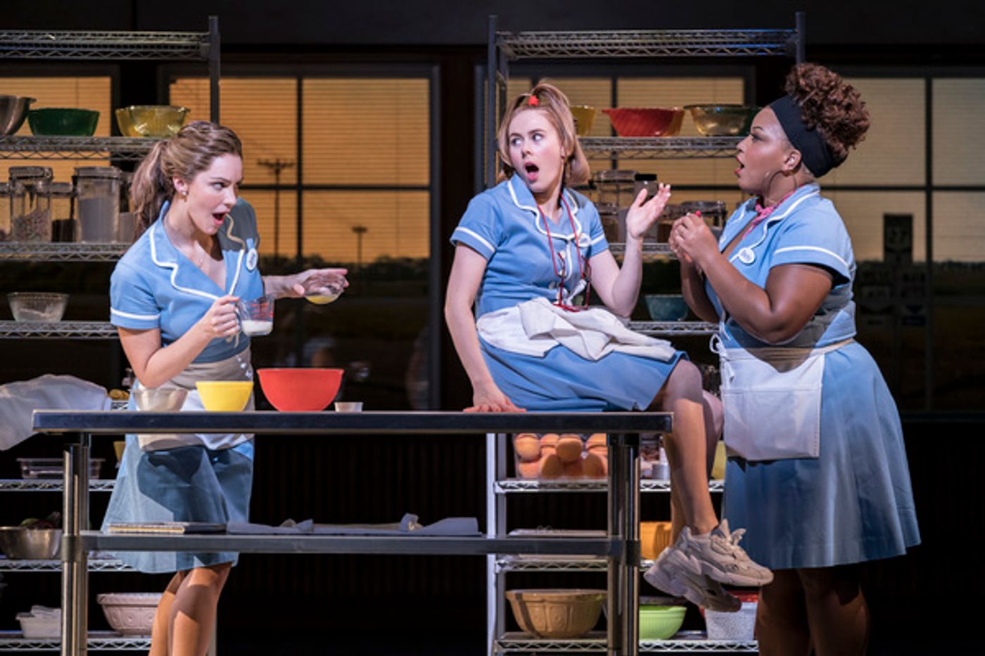Photo Flash: WAITRESS Is Opening Up in London! Get a First Look at Katharine McPhee and the Cast!  Image